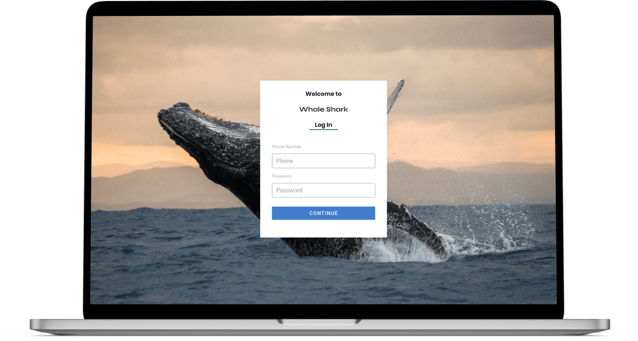 Admin Panel - Whale Shark