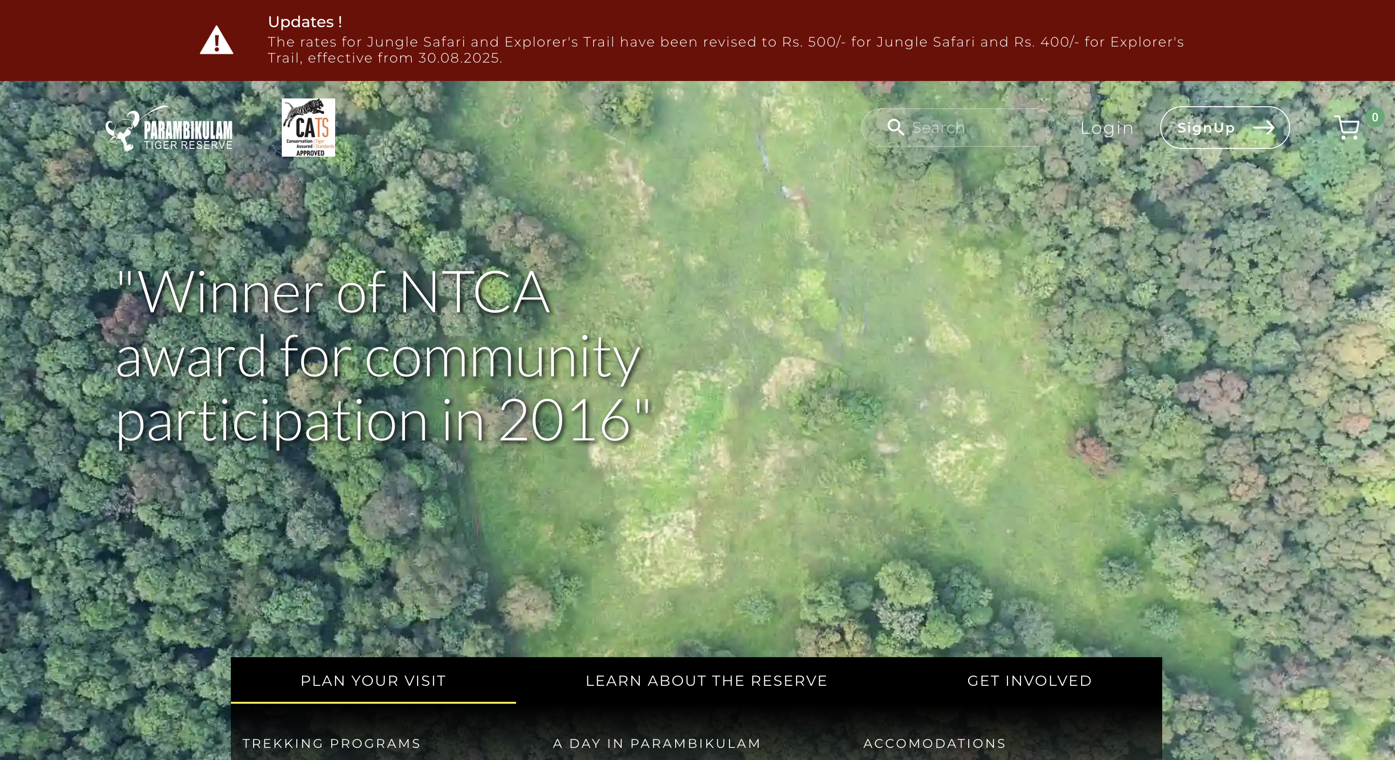 Parambikulam Tiger Reserve